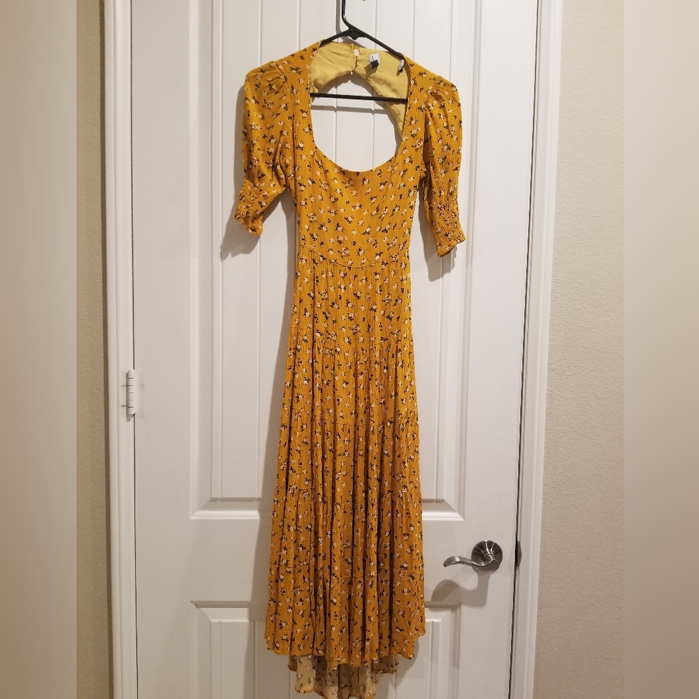 Lulus Marigold Maxi Dress
